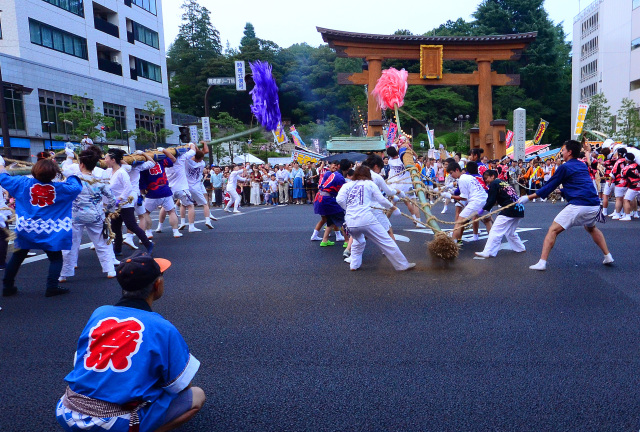 「宮まつりだ！梵天奉納」