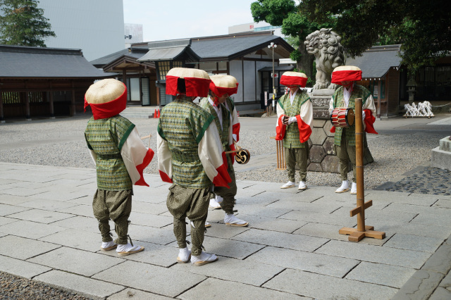 田舞祭（堀米の田楽舞）