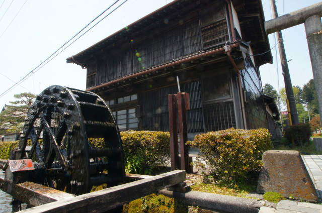 白澤宿の街並み