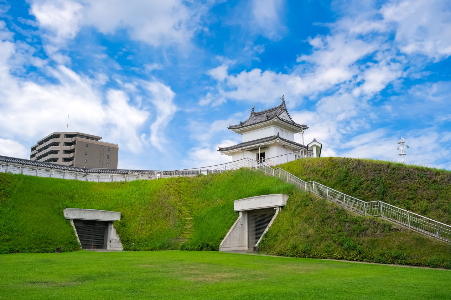 「宇都宮城址公園」早朝さんぽ